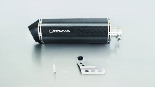Remus Exhaust | Honda CRF Africa Twin - Remus slip on (muffler) Carbon
