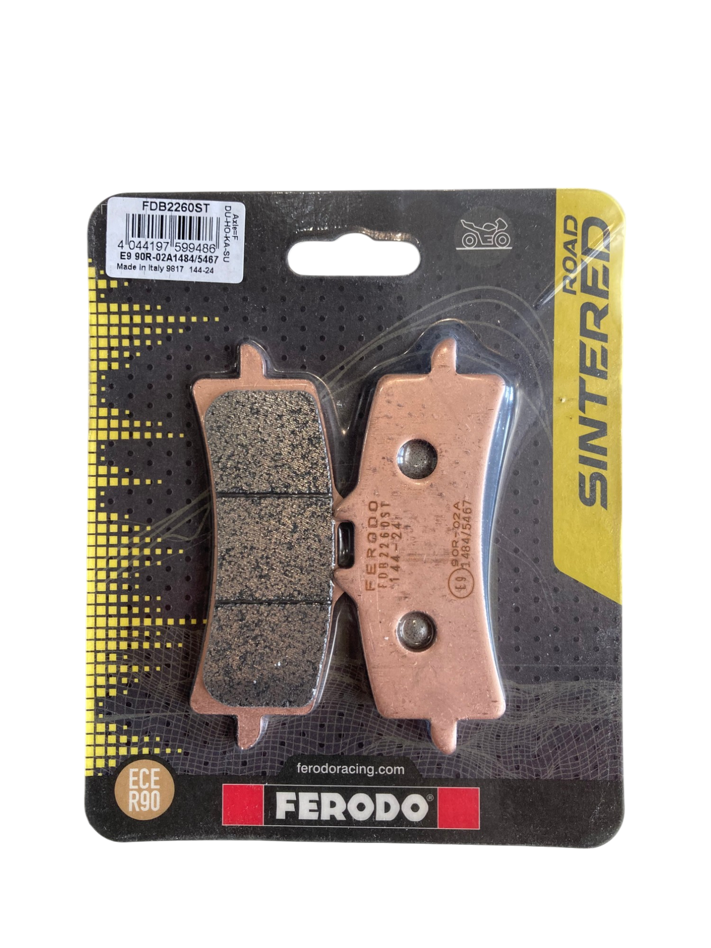 FDB2260ST | Ferodo | SinterGrip Front Brake Pads