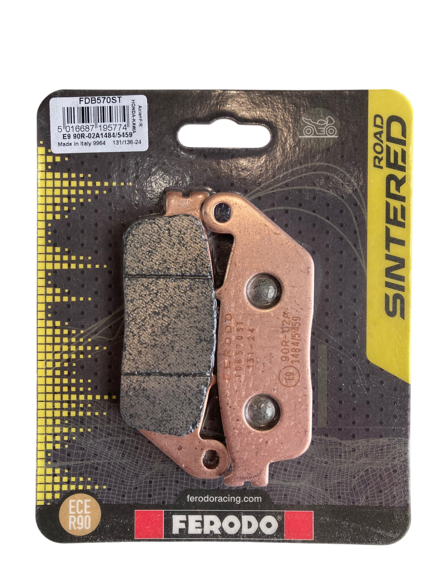 FDB570ST | Ferodo | SinterGrip Front Brake Pads