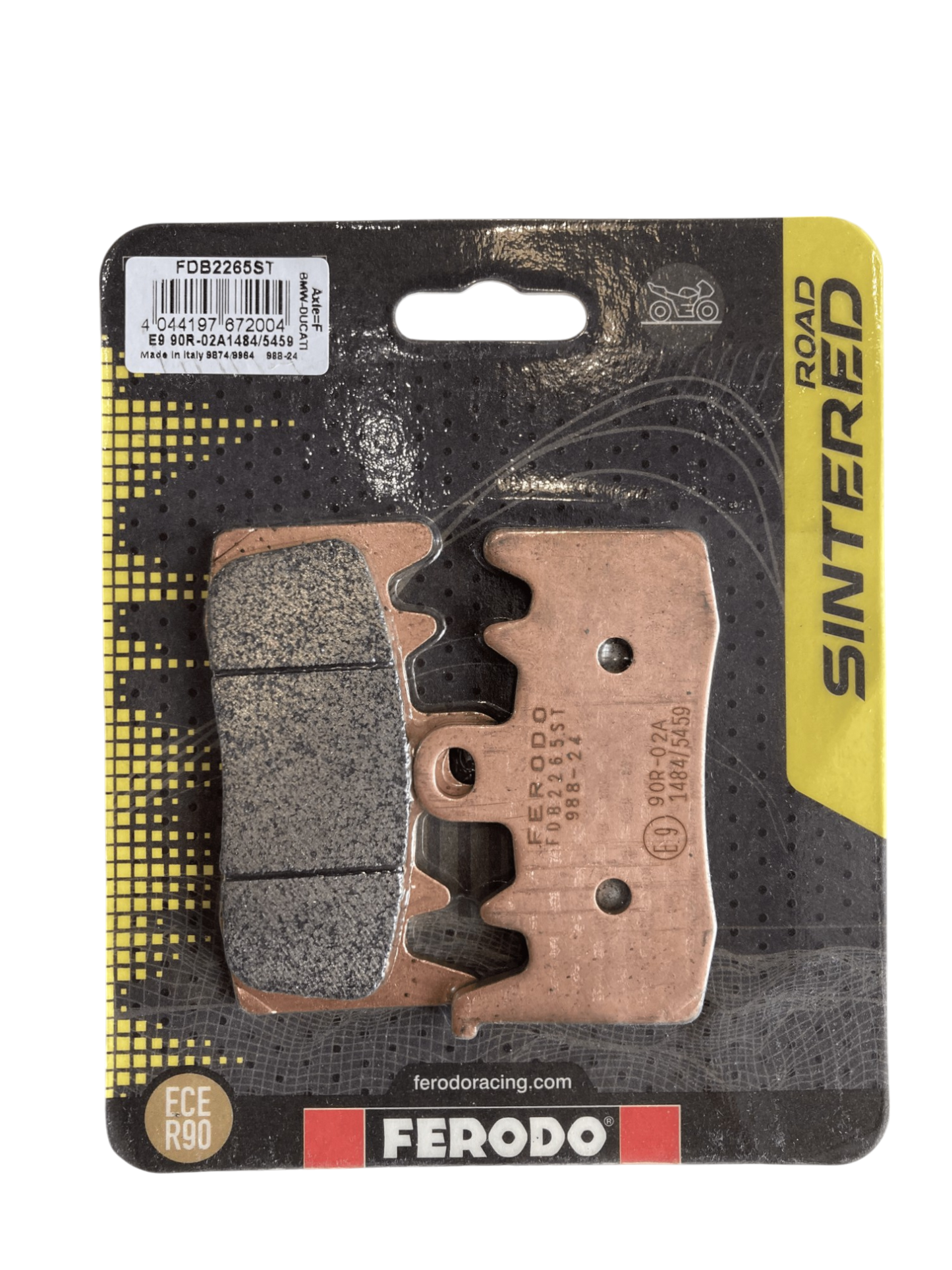 FDB2265ST | Ferodo | SinterGrip Front Brake Pads