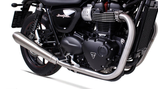 Remus Exhaust | Triumph Street Twin - Remus header (2-2) De-Cat