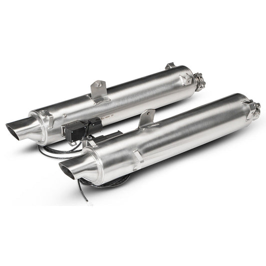 Remus Exhaust | REMUS Honda GL1800 Gold Wing 2018-24 slip on sport exhaust with ASC system (left-right system), original exhaust cover remains on bike, incl. (EC-) approval