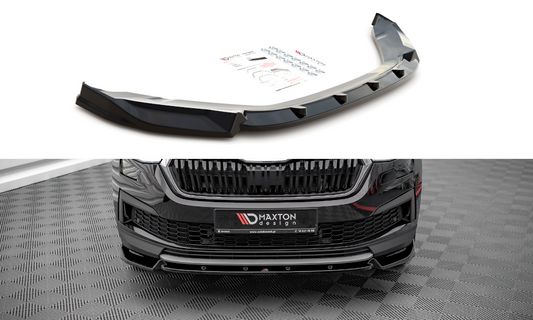 MAXTON DESIGN | Front diffuser V.1 Skoda Kodiaq Mk1 Facelift