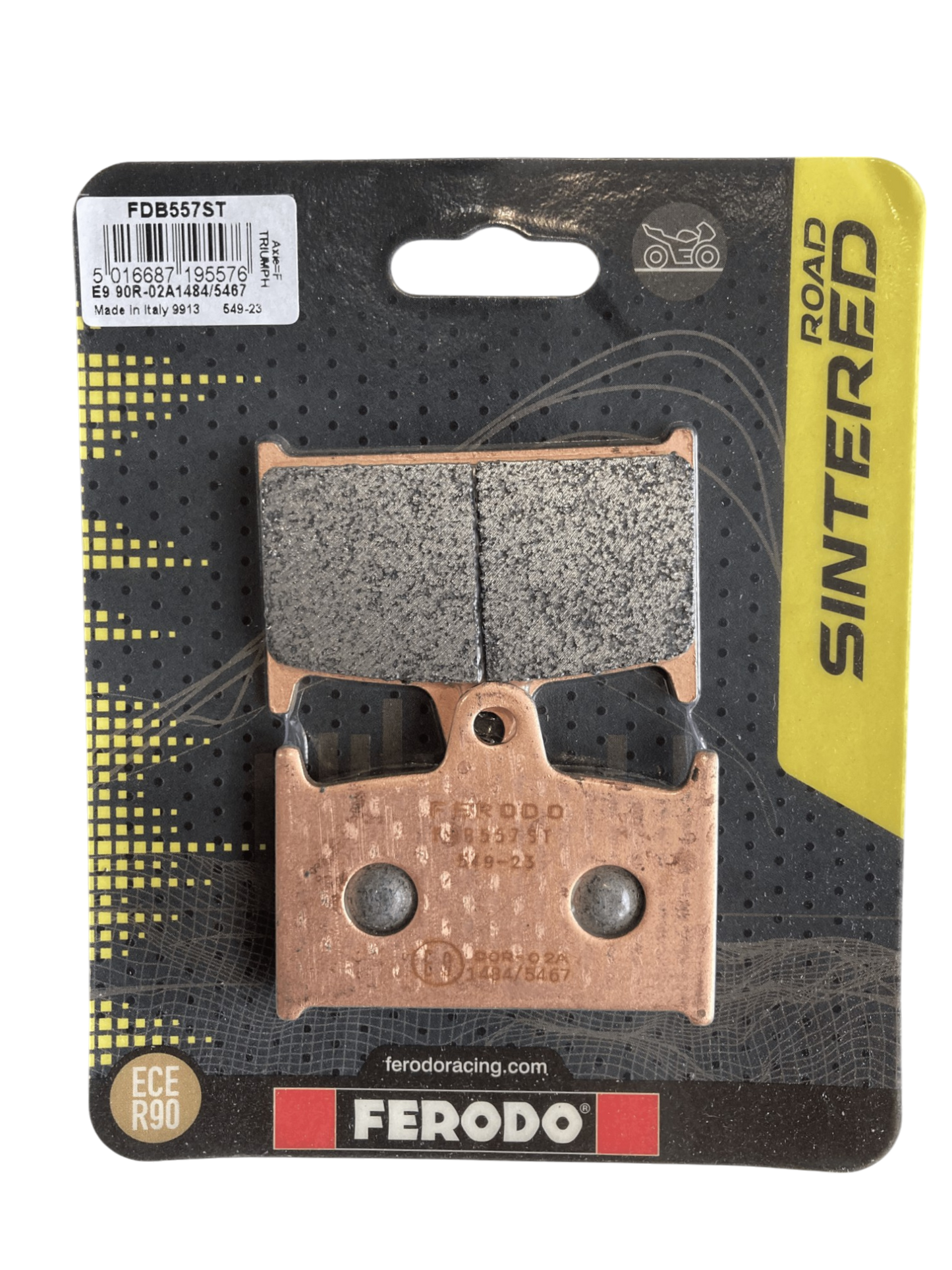 FDB557ST | Ferodo |   SinterGrip Front Brake Pads