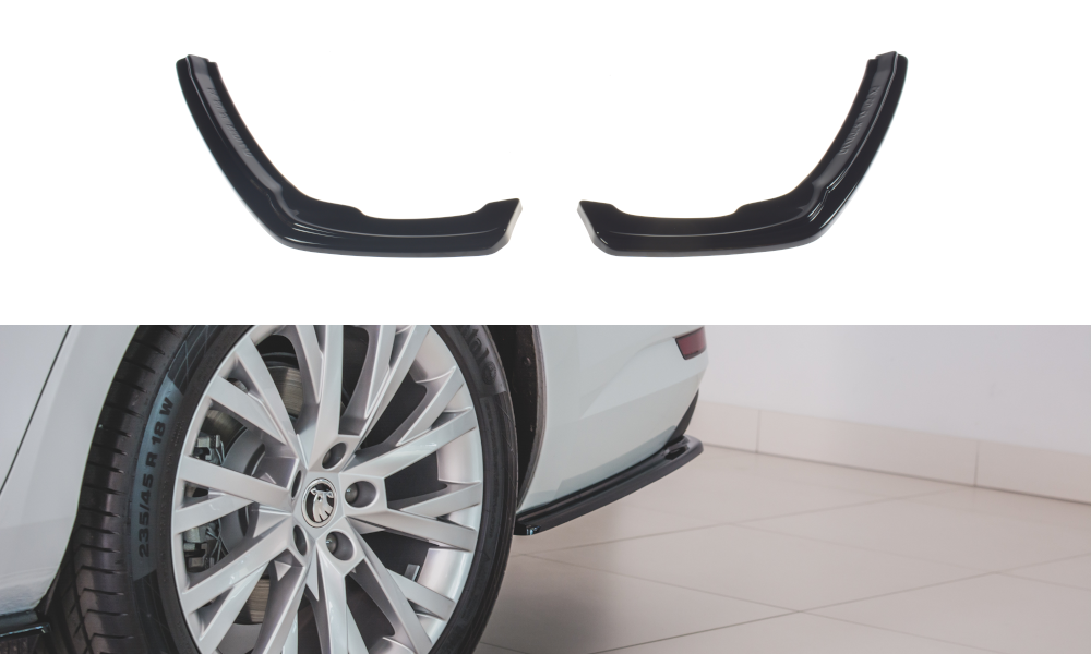 MAXTON DESIGN | Rear Diffuser Side Skoda Superb Liftback / Combi Mk3 Facelift